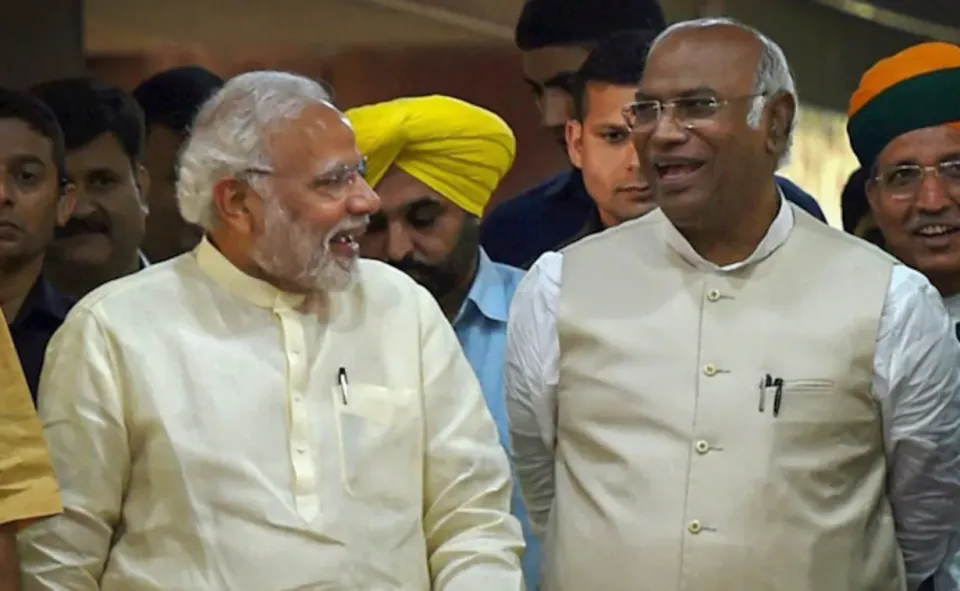 Mallikarjun Kharge, Narendra Modi 