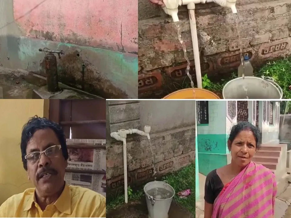 গোগলা পঞ্চায়েত এলাকায় জলের সমস্যা