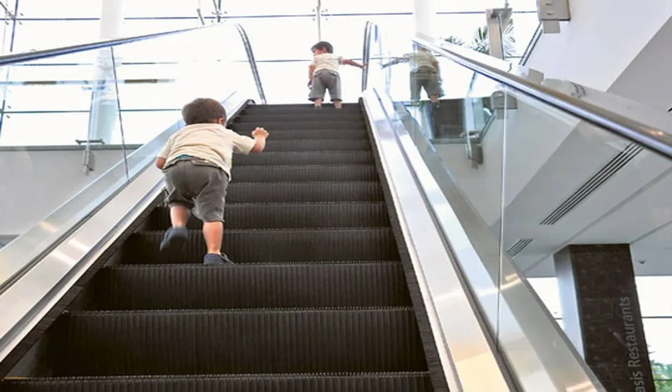escalator.