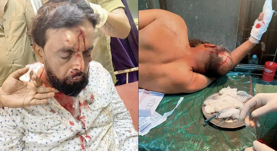 মাঝরাতে ধারালো অস্ত্র দিয়ে হামলা, গ্রেফতার ১৯