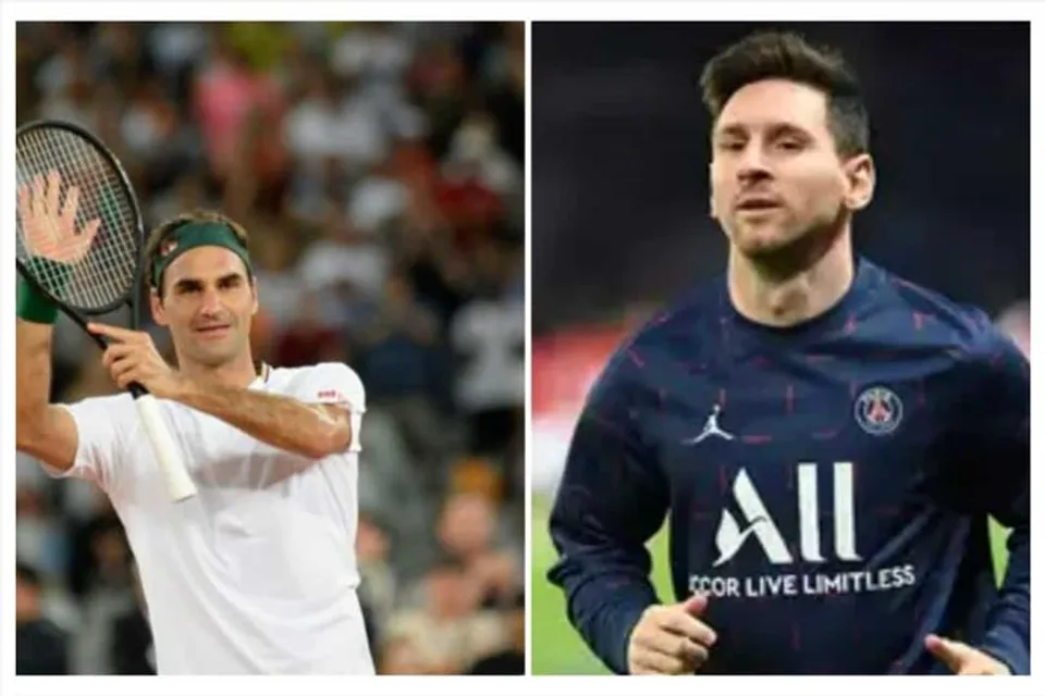 যেকোন অ্যাথলিটের জন্য একটি উদাহরণ রজার ফেডেরার:  লিওনেল মেসি