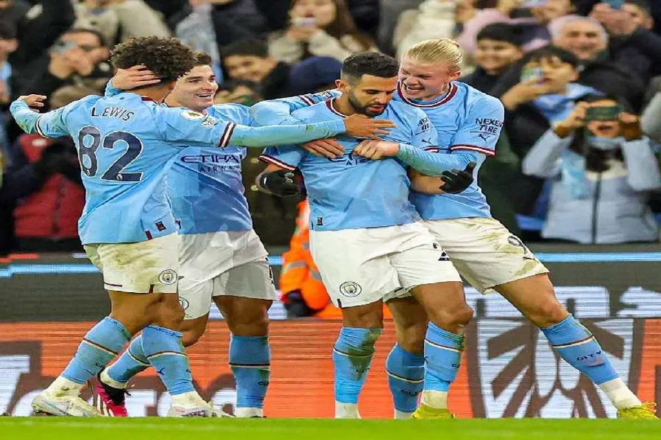 বড় জয় পেল ম্যানচেস্টার সিটি