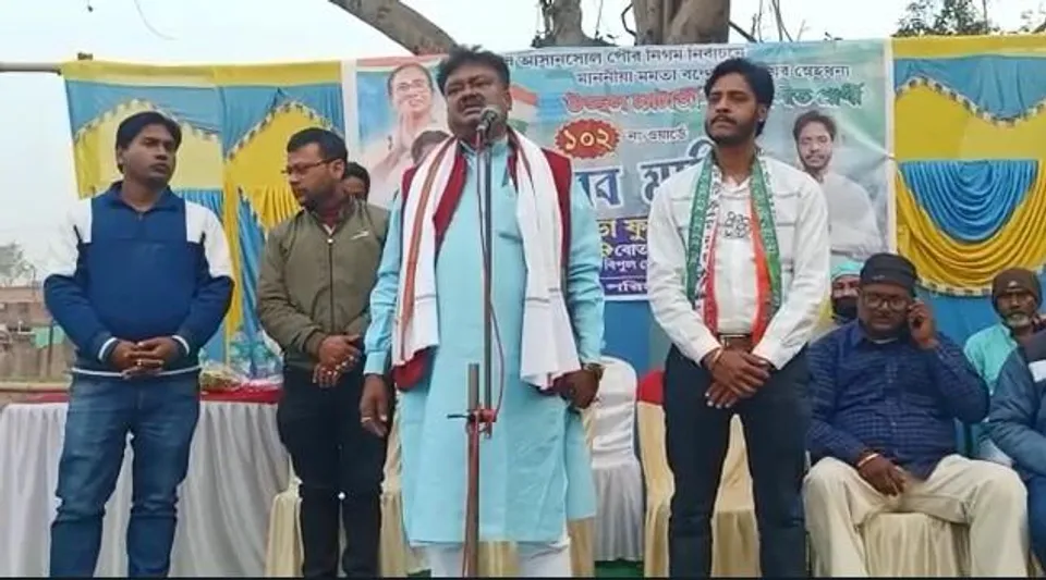 তৃণমূল কংগ্রেস প্রার্থীর সমর্থনে প্রচারে এলেন রাজ্যের শ্রমমন্ত্রী