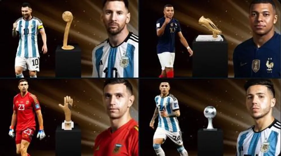 গোল্ডেন বল জিতলেন মেসি, গোল্ডেন বুট এমবাপ্পের, দেখুন কাতার বিশ্বকাপে কে কী জিতলেন