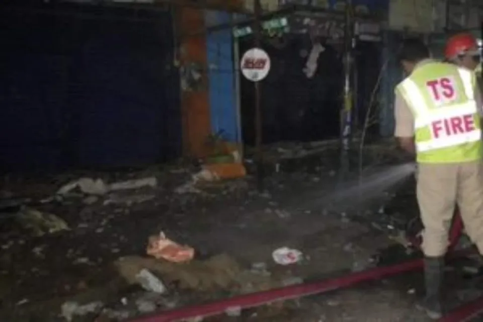 বড় বাজারে বিস্ফোরণ