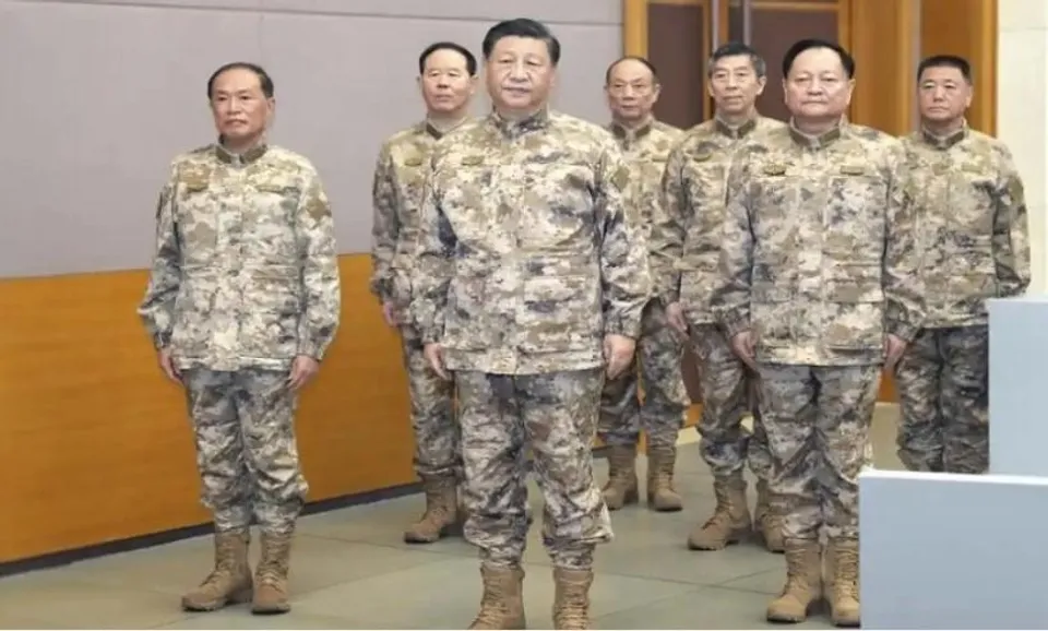 সেনাবাহিনীকে যুদ্ধের প্রস্তুতির নির্দেশ দিলেন শি