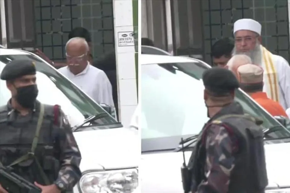 সর্বভারতীয় ইমাম সংগঠনের প্রধান ধর্মগুরুর সঙ্গে দেখা করলেন মোহন ভাগবত