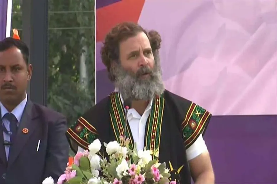 মেঘালয়ে নির্বাচনী প্রচারে গিয়ে ফের 'আদানি' হাতিয়ার রাহুলের