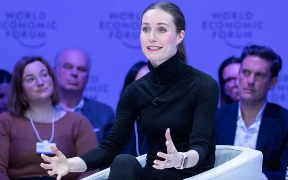 Davos 2023: ফিনল্যান্ডের মারিন ইউক্রেনের সমর্থনের অঙ্গীকার করেছেন