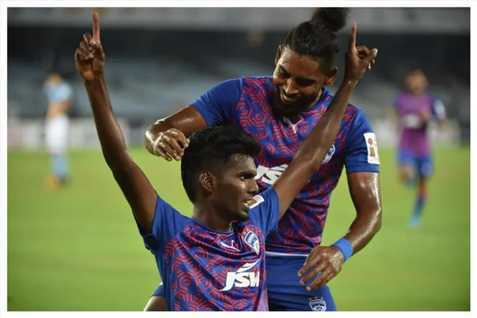 বেঙ্গালুরু এফসির অন্যতম আবিষ্কার হতে পারেন নারায়ণন