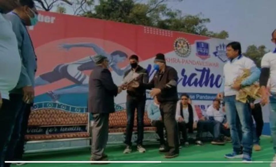 বড়দিন উপলক্ষ্যে ম্যারাথন দৌড় পাণ্ডবেশ্বরে