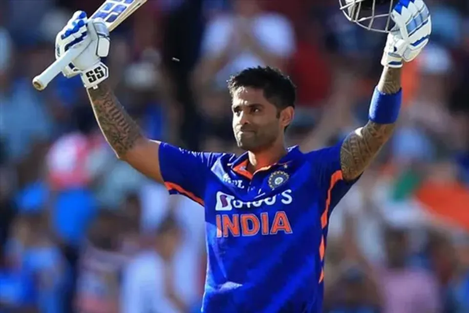 অর্ধ শতরান হাঁকালেন সূর্যকুমার যাদব