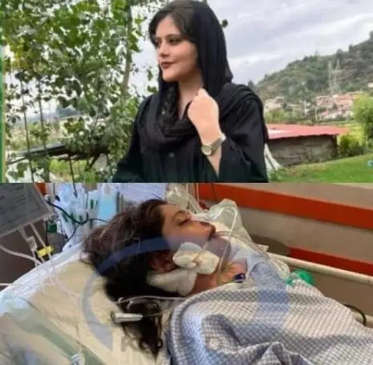 অনুপযুক্ত হিজাবের জন্য ইরানের পুলিশ কর্তৃক নারীকে পিটিয়ে হত্যা