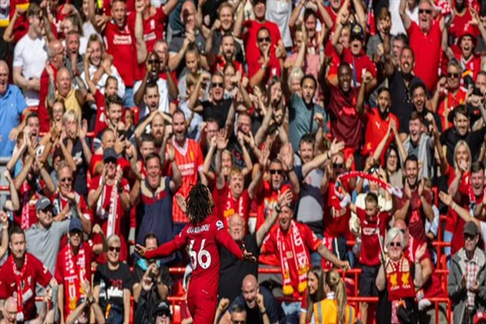 লিভারপুলের গোল বন্যা