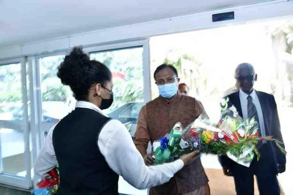 ইরিত্রিয়ায় পৌঁছলেন পররাষ্ট্র প্রতিমন্ত্রী ভি মুরালিধরন