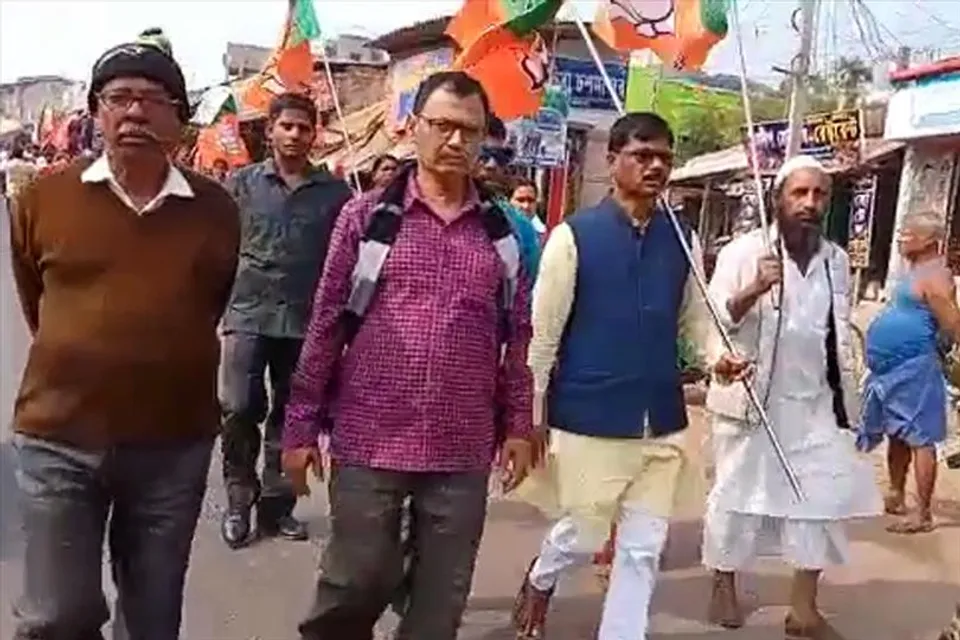 NIA তদন্তের দাবিতে পথে বিজেপি