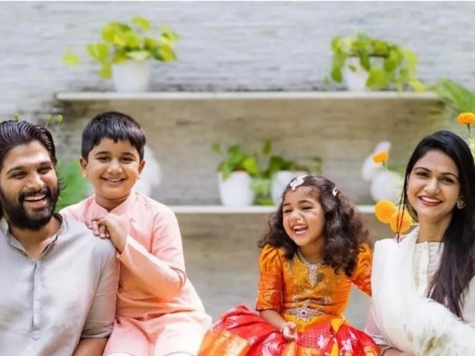 পরিবারের সাথে ডিনার ডেটে  আল্লু অর্জুন