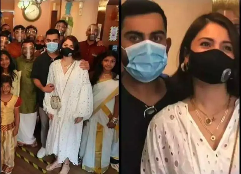 লন্ডনে ওনাম উদযাপন করলেন 'বিরুষ্কা'