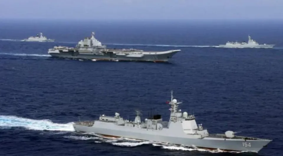 ভারত মহাসাগরে রয়েছে চিনা নৌবহর