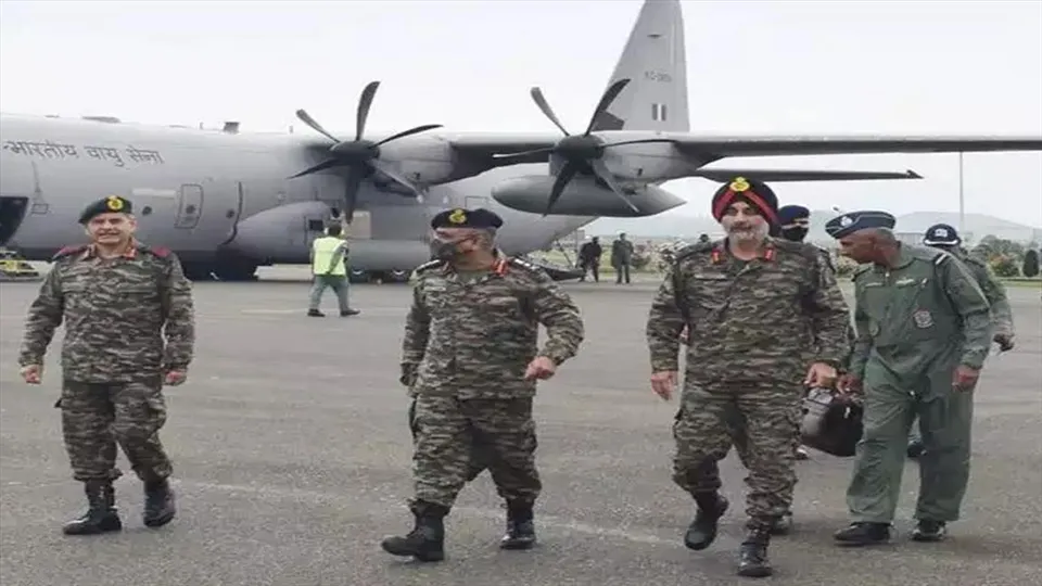কাশ্মীরে দুদিনের সফরে সেনাপ্রধান জেনারেল মনোজ পান্ডে