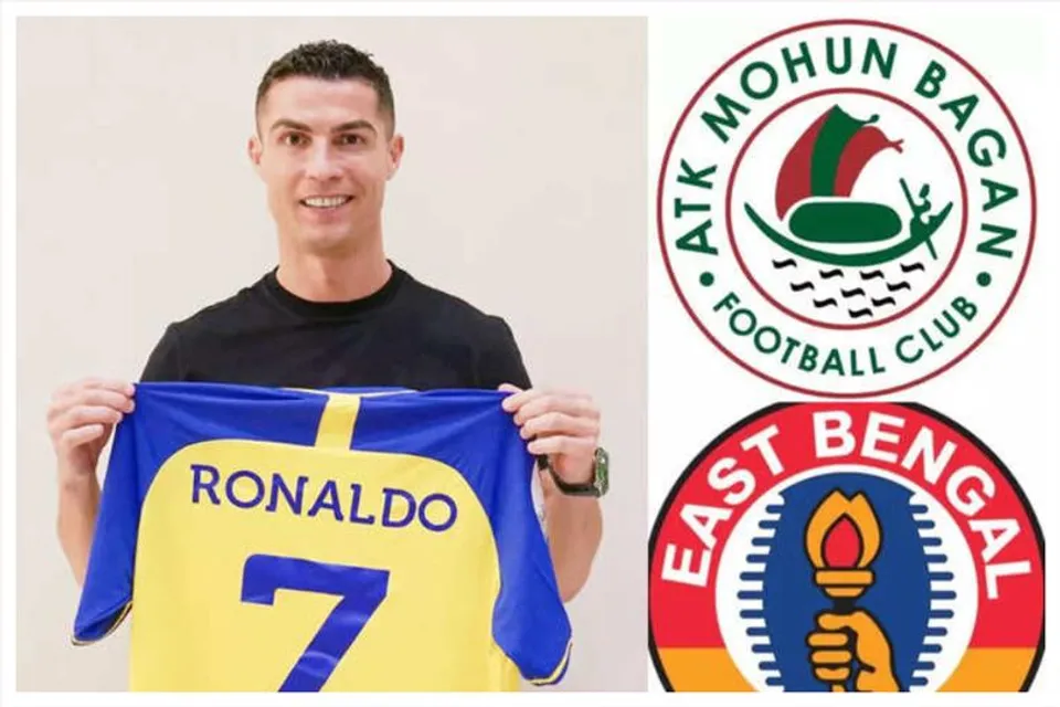 এটিকে মোহন বাগান-ইস্টবেঙ্গলের বিরুদ্ধে খেলবেন রোনাল্ডো?