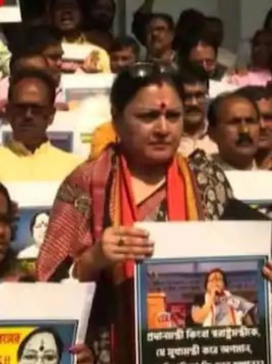 সাবিত্রী মিত্রর মন্তব্যের জেরে বিধানসভায় তুলকালাম