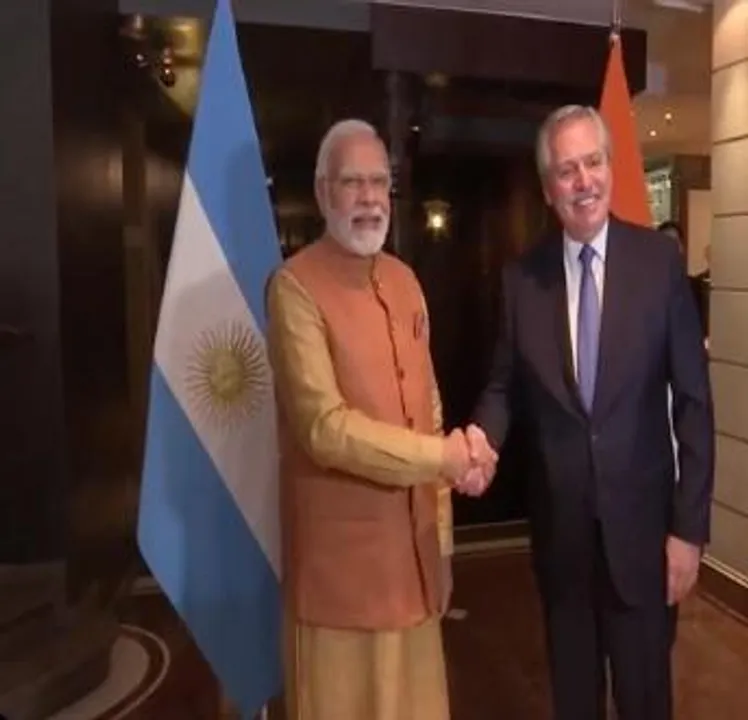 মিউনিখে আর্জেন্টিনার প্রেসিডেন্টের সঙ্গে সাক্ষাৎ করলেন মোদী