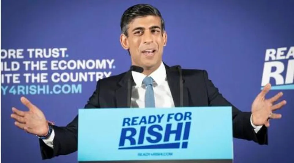 ব্রিটিশ প্রধানমন্ত্রী হওয়ার দৌড়ে এগিয়ে ঋষি সুনক, সরে দাঁড়ালেন প্রীতি