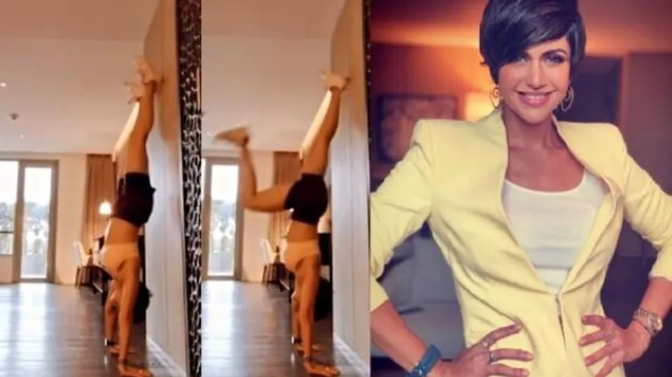 একবারে ৩৩টা হেডস্ট্যান্ড!