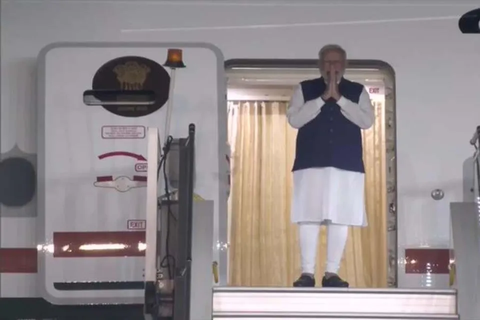 দিল্লিতে পৌঁছালেন প্রধানমন্ত্রী নরেন্দ্র মোদী