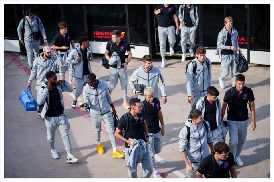 বায়ার্ন ম্যাচের প্রস্তুতিতে বার্সেলোনা