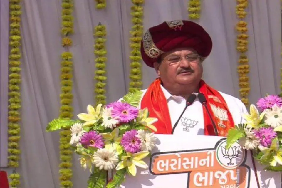 ৫ লক্ষ টাকা করে ৫০ কোটি মানুষকে স্বাস্থ্যসেবা প্রদান: গুজরাট নির্বাচন পূর্বে জেপি নাড্ডা