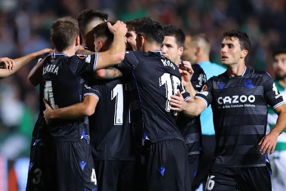 ইউরোপা লিগে এখনও অপরাজিত রিয়াল সোসিয়েদাদ