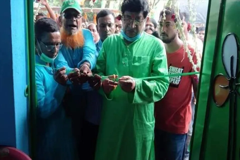 তৃণমূলের নতুন কার্যালয়ের উদ্বোধন