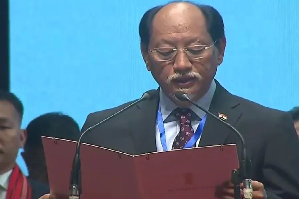 নাগাল্যান্ডের মুখ্যমন্ত্রী হিসেবে শপথ নিলেন নিফিউ রিও