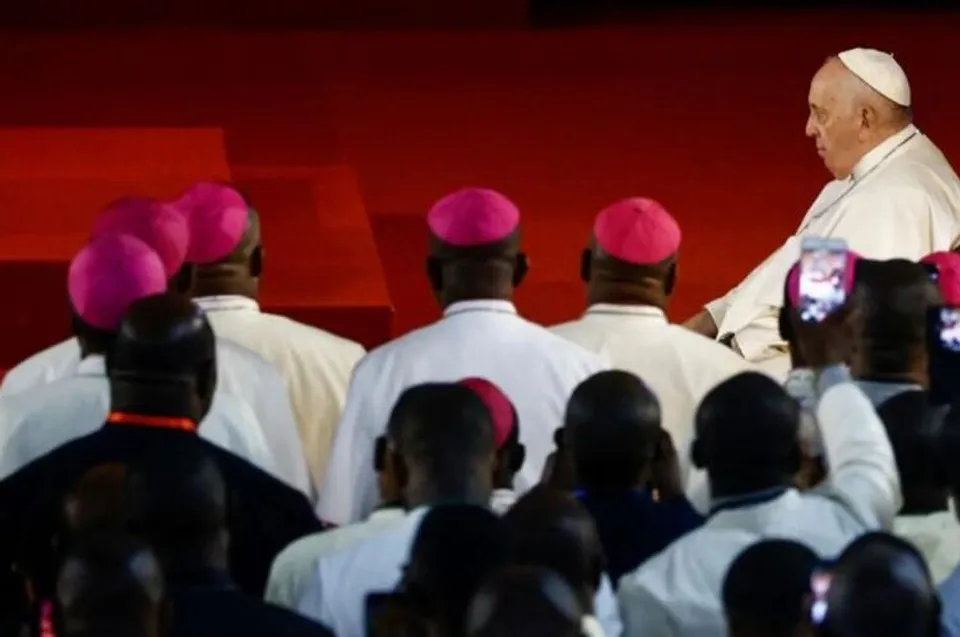 কঙ্গো সফর শেষ করে অস্থিতিশীল দক্ষিণ সুদান যাচ্ছেন পোপ