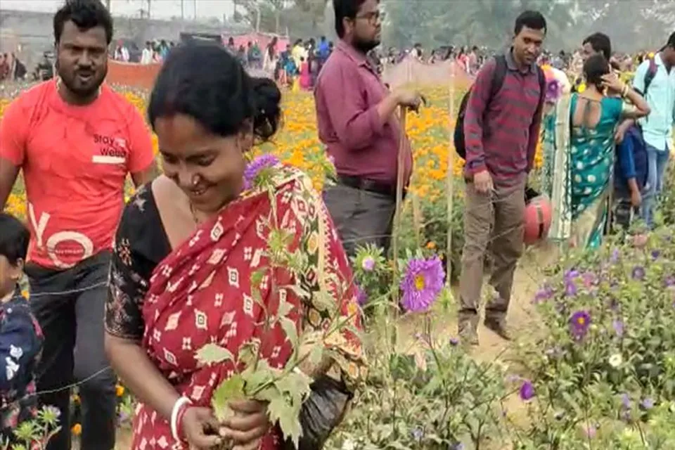 ফুলের শহর ক্ষীরাইয়ে পর্যটকের ঢল
