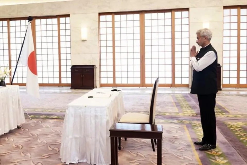 জাপানের দূতাবাসে বিদেশমন্ত্রী এস জয়শঙ্কর