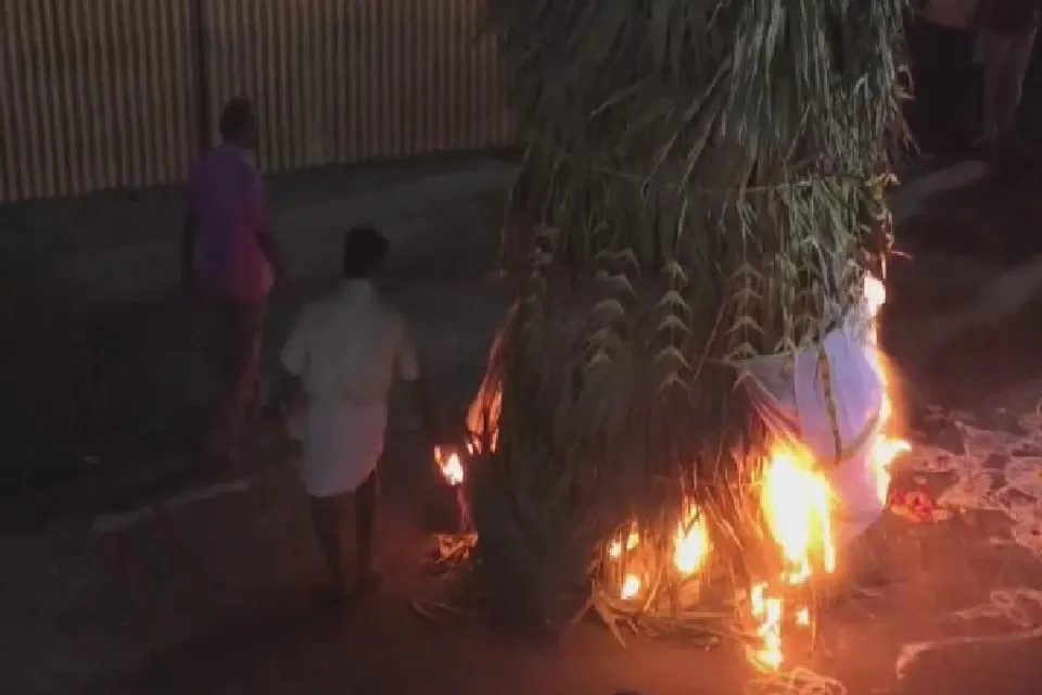 তামিলনাড়ুতে চলছে 'কারতিগাই পূর্ণামী' উৎসব