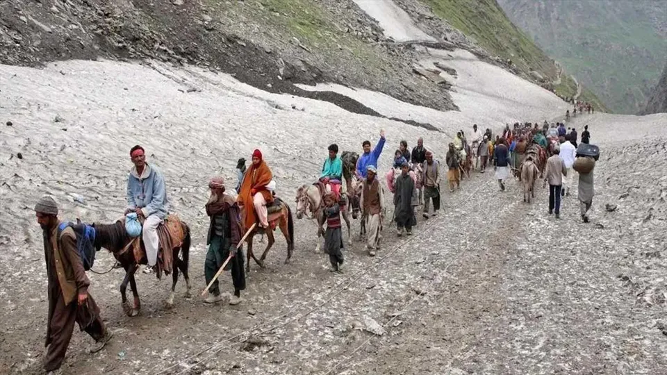 অমরনাথ যাত্রায় তীর্থযাত্রীদের চতুর্থ ব্যাচ