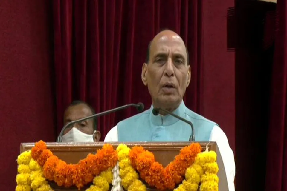 যুদ্ধবিমানের জন্য ৭ তলা ভবনের উদ্বোধন করলেন রাজনাথ সিং