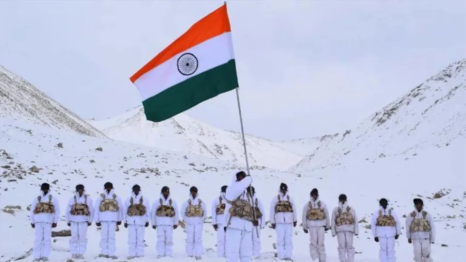 হিমাচল সীমান্তে ১৬ হাজার ফুট উচ্চতায় ৭৩তম প্রজাতন্ত্র দিবস পালন আইটিবিপির