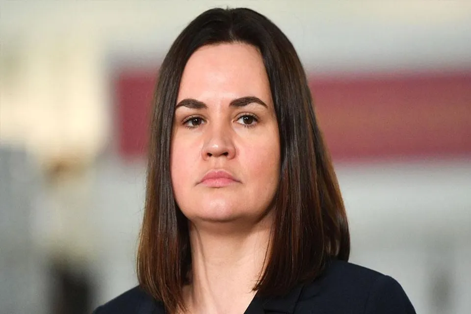 বেলারুশে  বিরোধী দলীয় নেতা তিখানোভস্কায়াকে ১৫ বছরের কারাদণ্ড