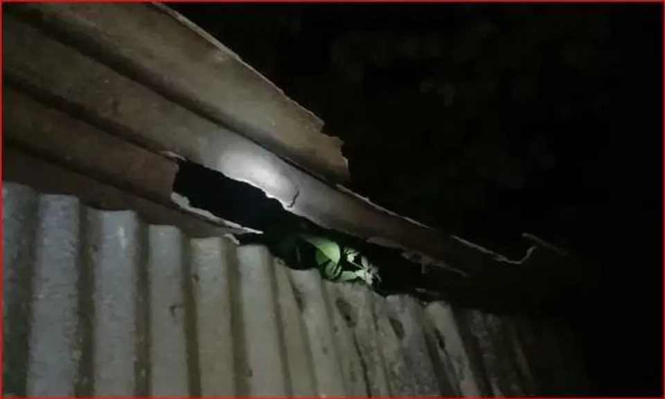 ভোটের আগের রাতে তীব্র শব্দে কেঁপে উঠল বামন হাট