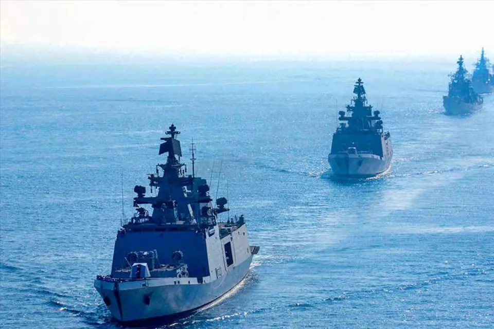 ভারতীয় নৌবাহিনী ভারত মহাসাগরীয় অঞ্চলে ট্রোপেক্স মহড়া চালাচ্ছে