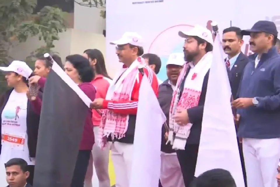 প্রথম উত্তর-পূর্ব হাফ ম্যারাথনের আয়োজন করল এনএফ রেলওয়ে