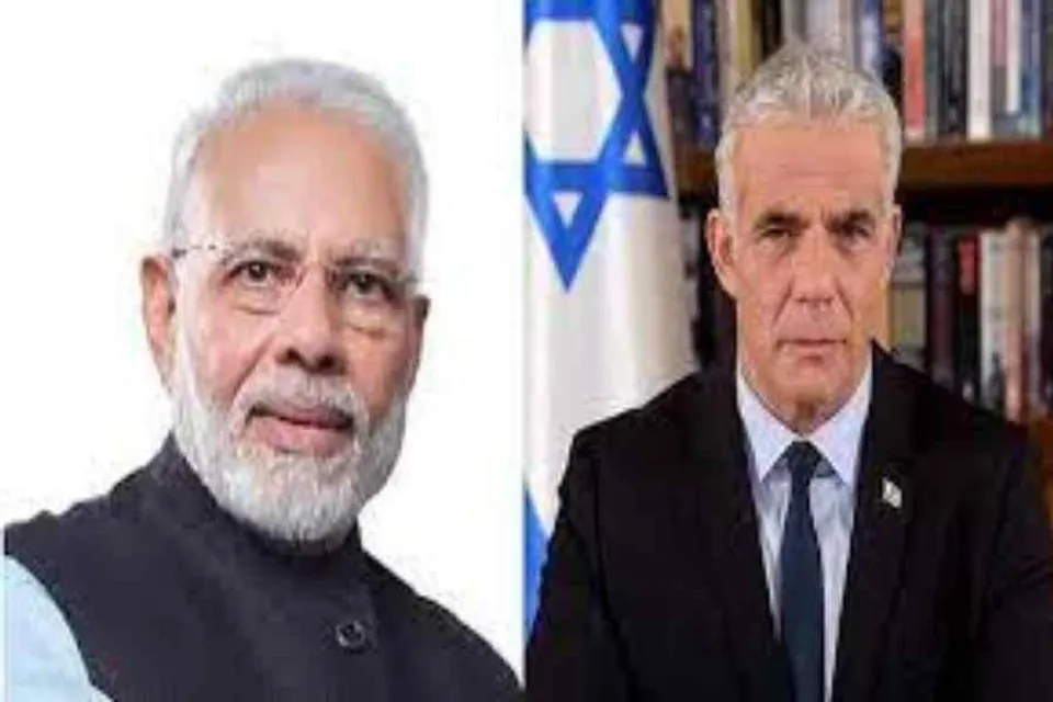 ইসরায়েলের প্রধানমন্ত্রী ইয়ার ল্যাপিডকে ধন্যবাদ জানালেন নরেন্দ্র মোদী