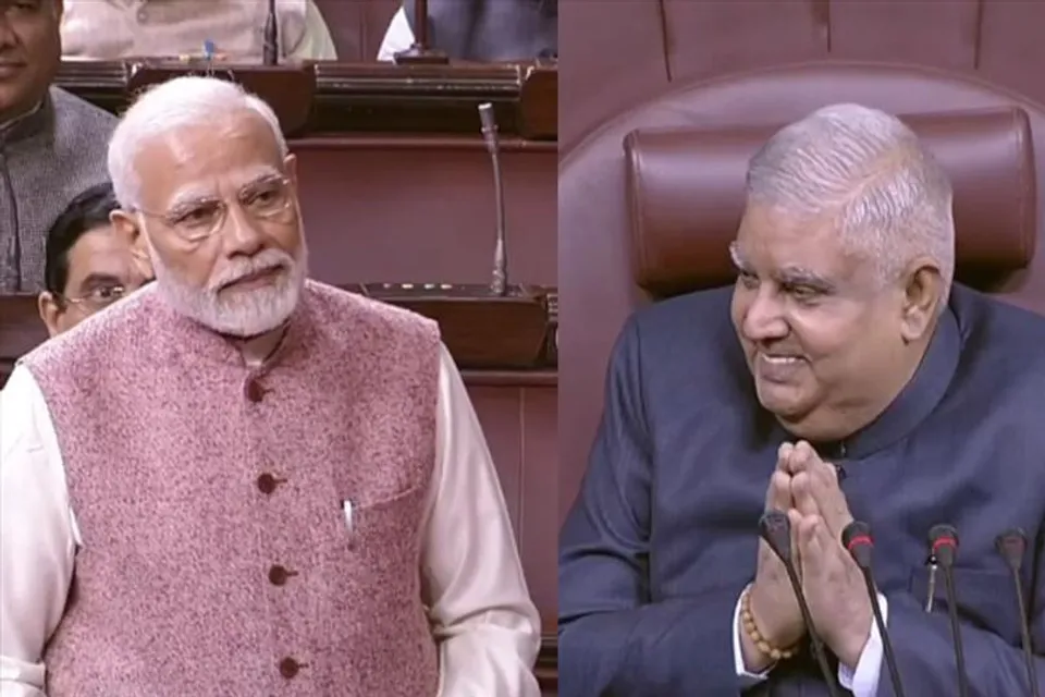 রাজ্যসভার চেয়ারম্যান হিসেবে জগদীপ ধনখড়কে স্বাগত জানালেন প্রধানমন্ত্রী