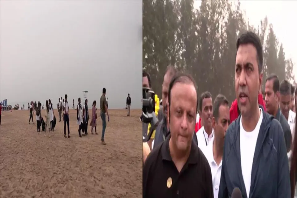 গোয়ার উপকূল পরিষ্কার রাখার বার্তা মুখ্যমন্ত্রীর