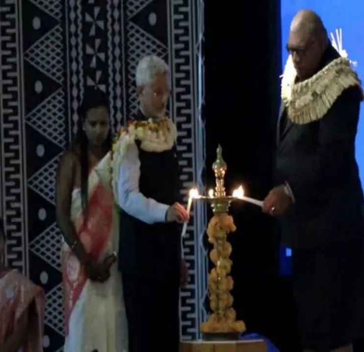 ফিজিতে দ্বাদশ বিশ্ব হিন্দি সম্মেলনের উদ্বোধন করলেন জয়শঙ্কর